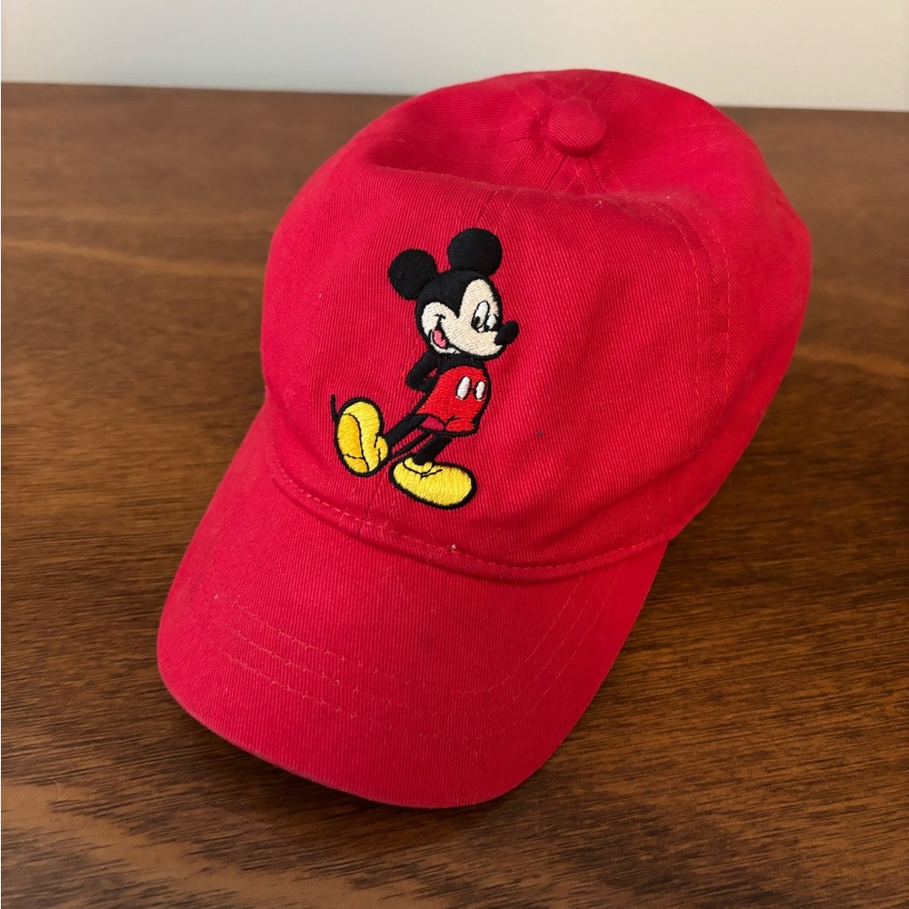 GAP Red Disney Mickey Baseball Cap